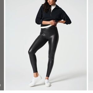 Spanx Faux Leather Leggings